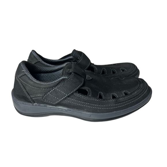 Orthofeet Serene 891 Leather T-Strap Sandals Women's 6B - Picture 3 of 11